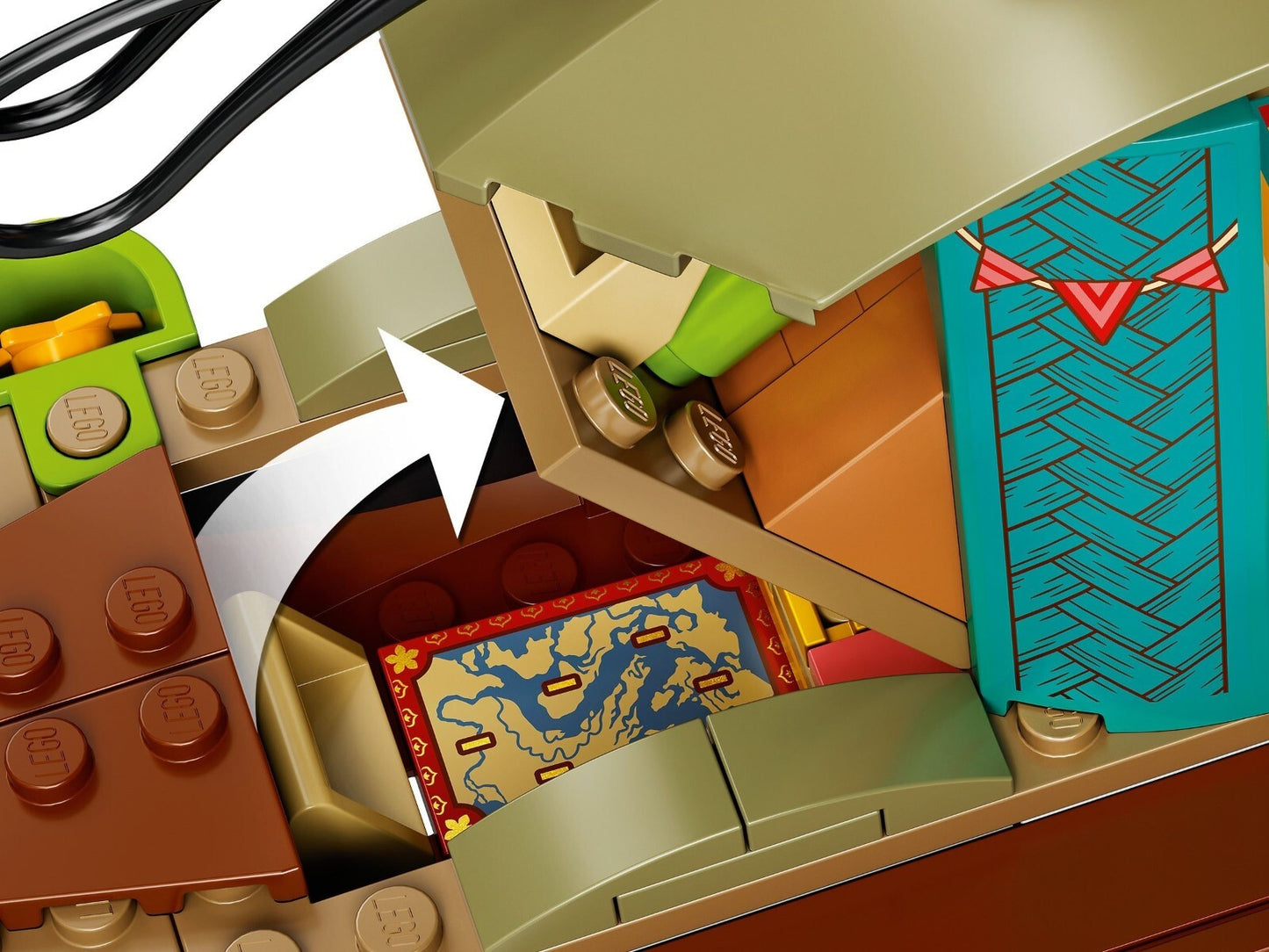 LEGO Disney 43185 Boun's Boat Raya and the Last Dragon