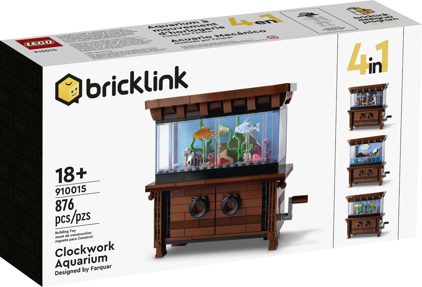 LEGO 910015 Bricklink Designer Program Clockwork Aquarium
