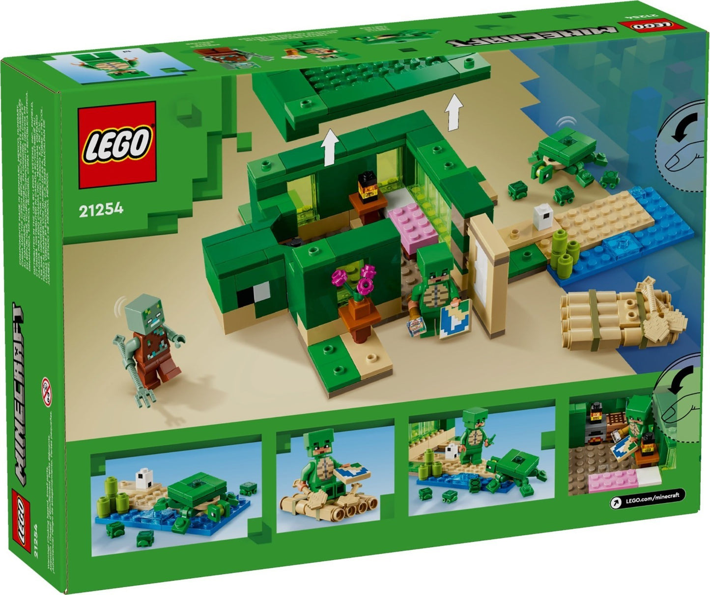 LEGO Minecraft 21254 The Turtle Beach House