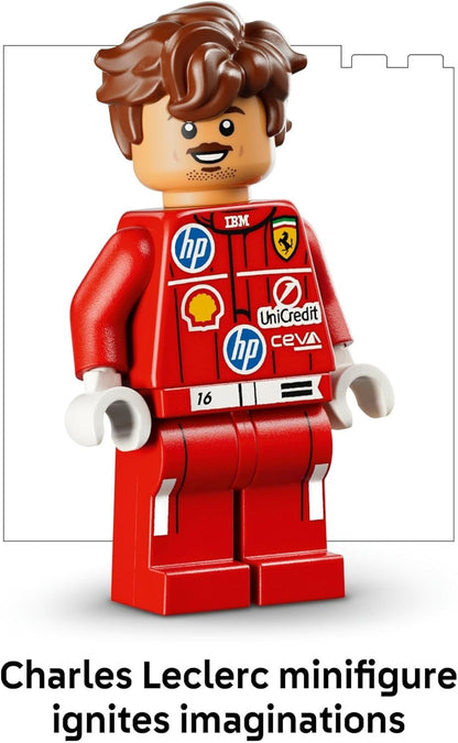 LEGO Editions Scuderia Ferrari HP Charles Leclerc Helmet 43014 F1  Merch Sports