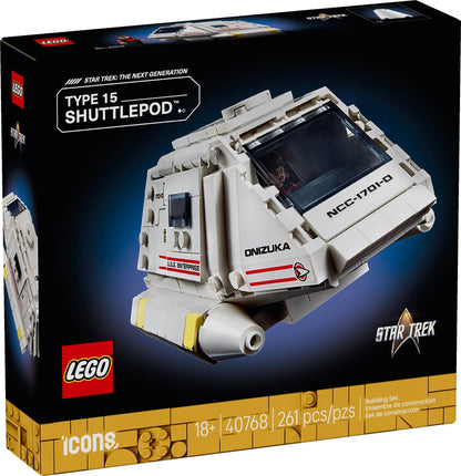 LEGO 40768 Icons Star Trek: Type-15 Shuttlepod