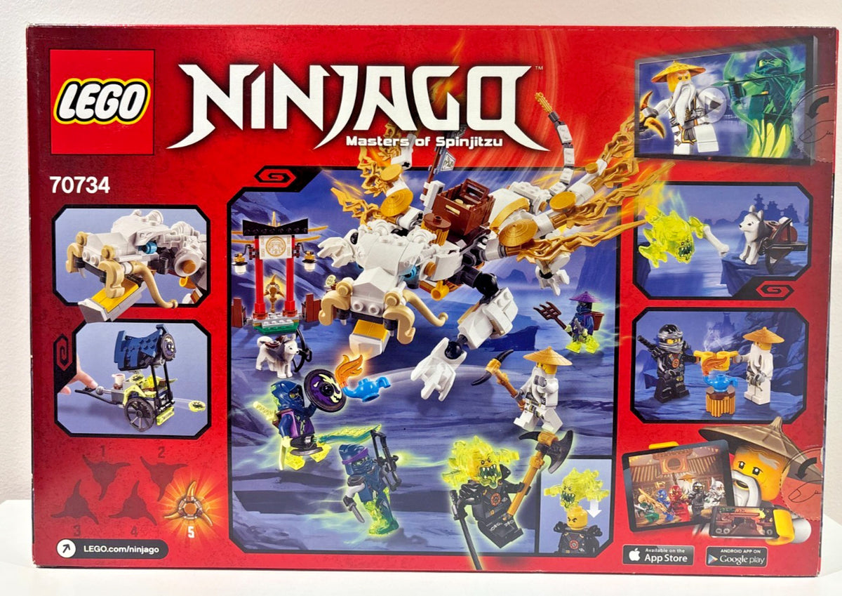 LEGO Sealed Ninjago Master Wu Dragon 70734