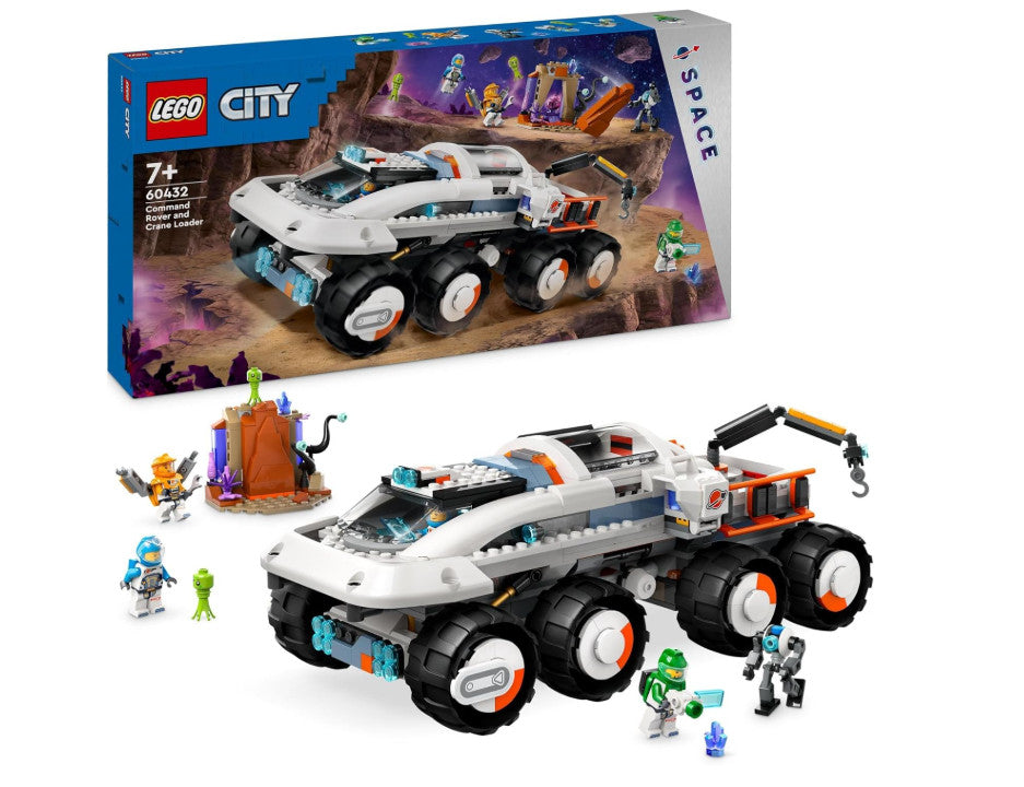 LEGO 60432 City Command Rover and Crane Loader