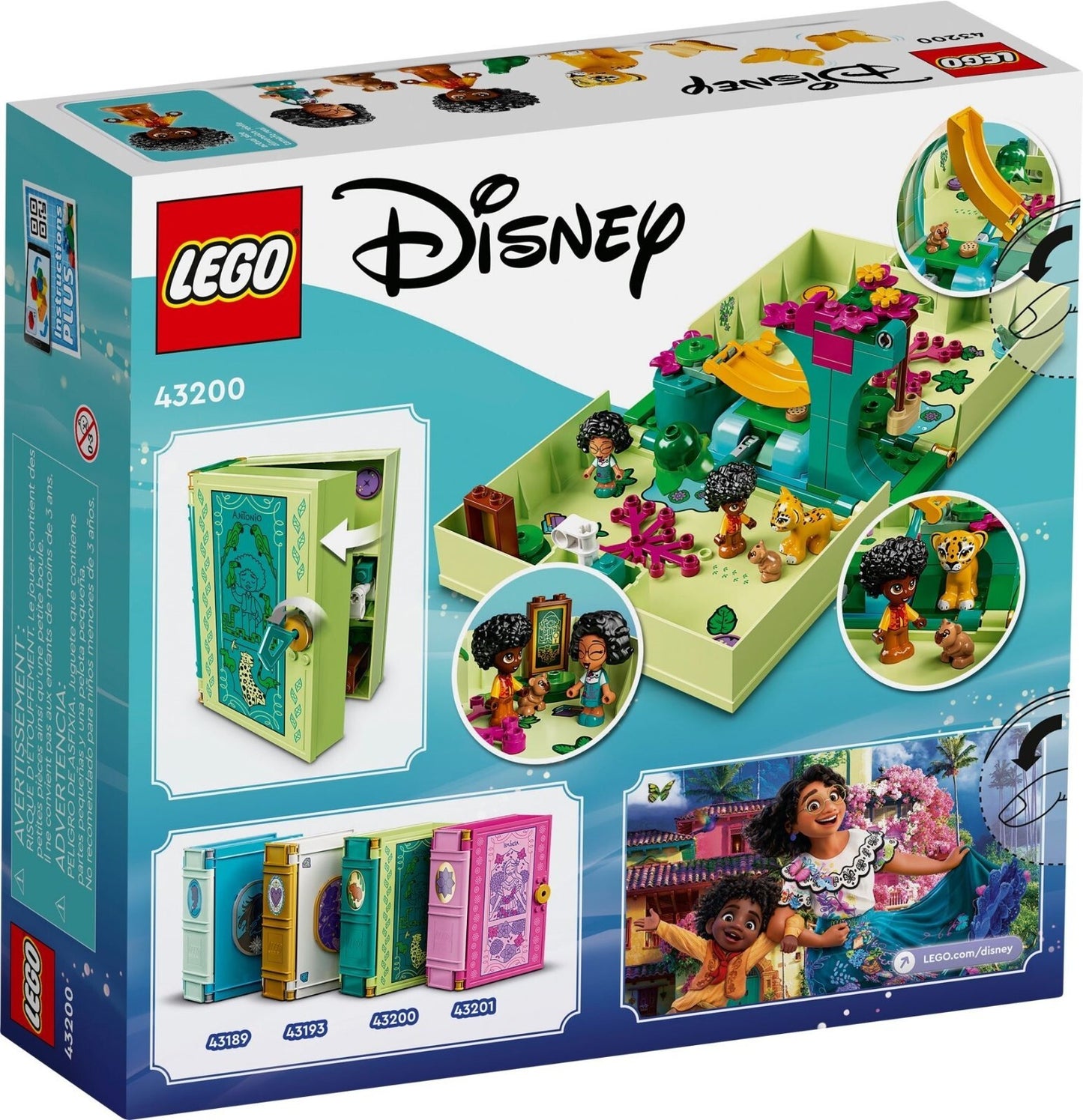 LEGO Disney Encanto 43200 Antonio's Magical Door Storybook Adventures