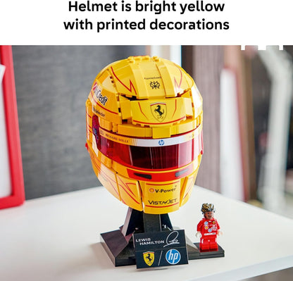 LEGO  Editions Scuderia Ferrari HP Lewis Hamilton Helmet 43022 F1  Merch Sports