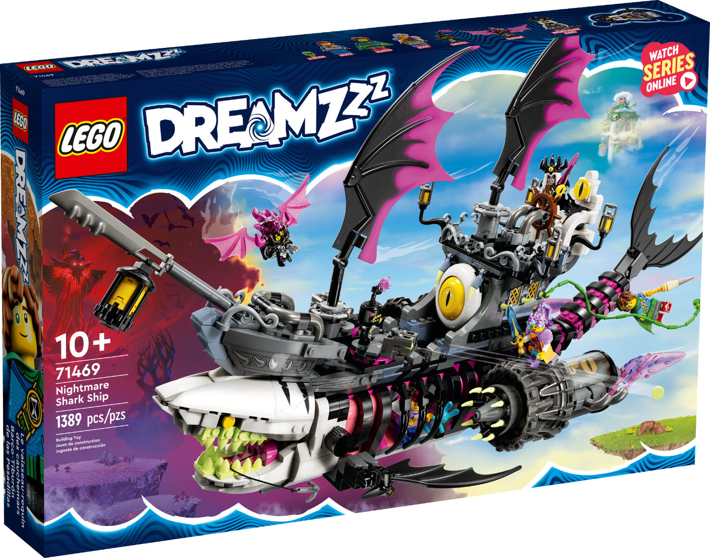 Nightmare Shark Ship 71469 - LEGO DreamZzz