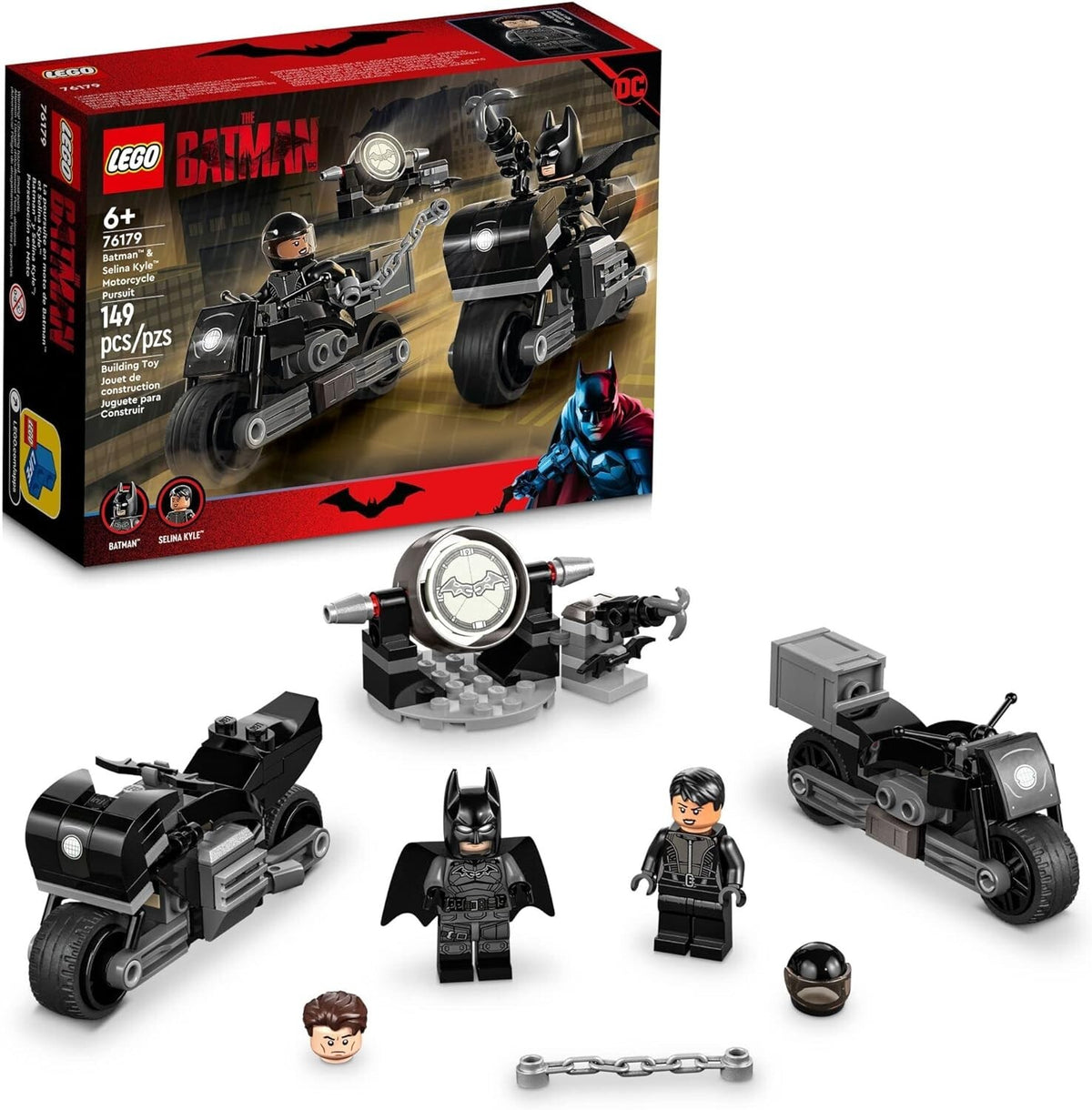 LEGO DC Super Heroes THE BATMAN & SELINA KYLE MOTORCYCLE 76179