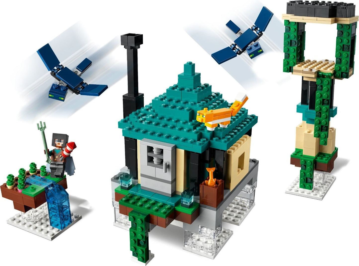 LEGO Minecraft 21173 Minifig-scale The Sky Tower