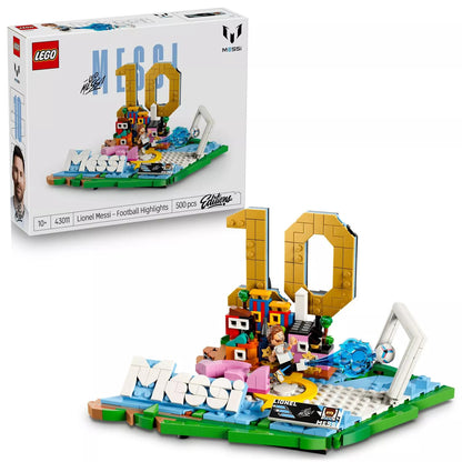 NEW LEGO Editions Football Lionel Messi  Soccer Highlights 43011