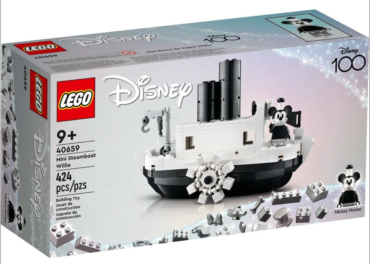 Lego Disney Exclusive GWP 40659 Mini Steamboat Willie