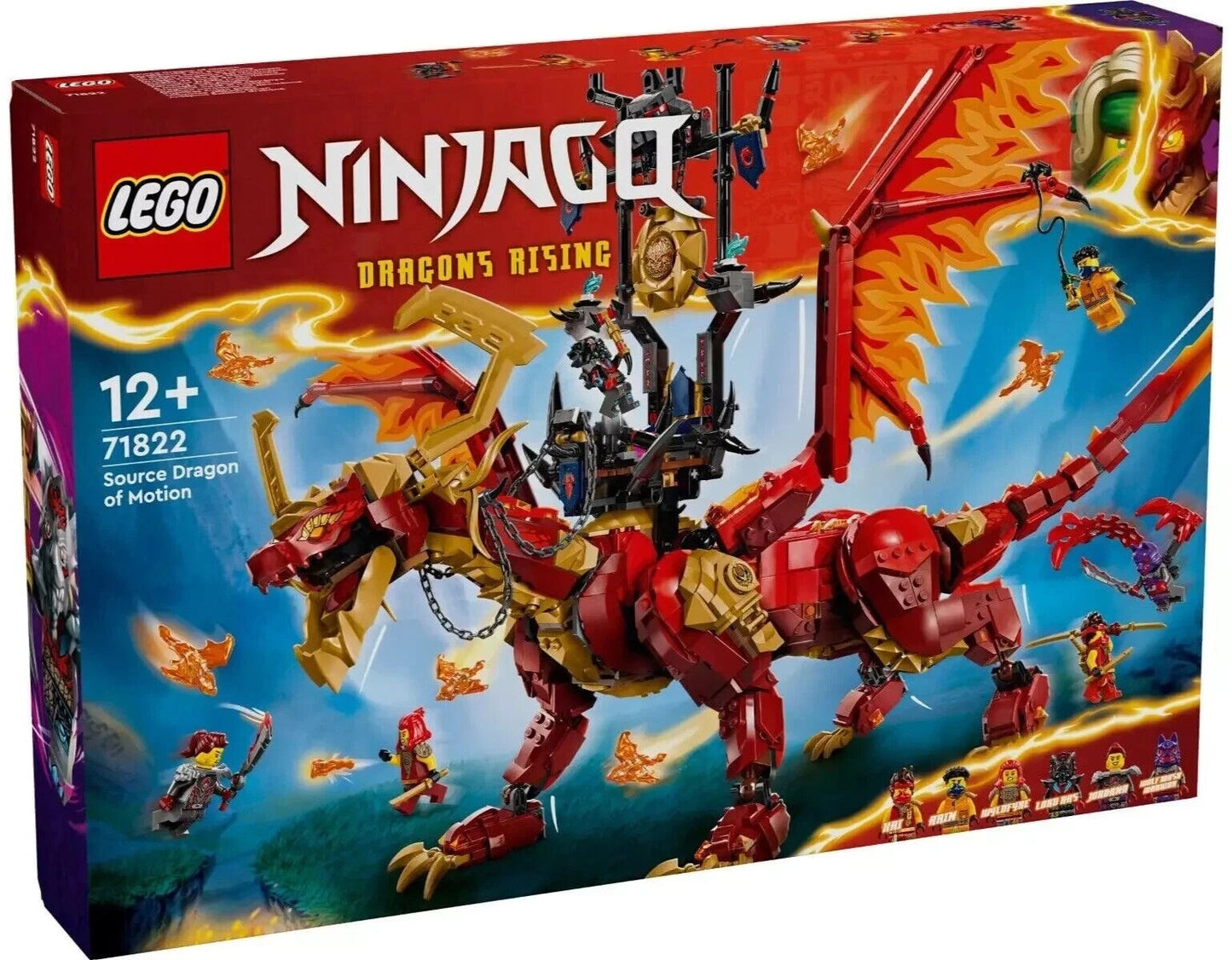 LEGO 71822 NINJAGO Source Dragon of Motion