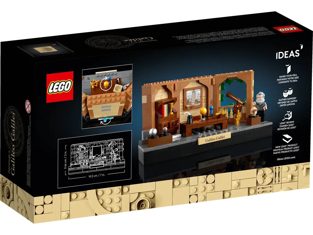 LEGO IDEAS 40595 Tribute to Galileo Galilei