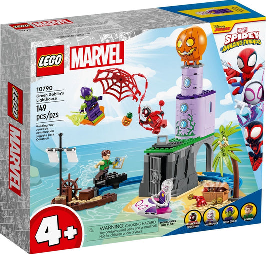 LEGO Marvel 10790 Team Spidey at Green Goblin's Lighthouse