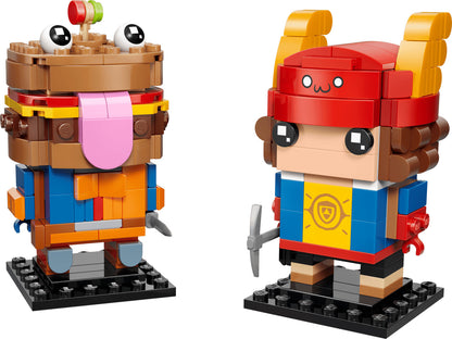 LEGO 40910 Fortnite Beef Boss & Skye Figures BrickHeadz - BRAND NEW / SEALED