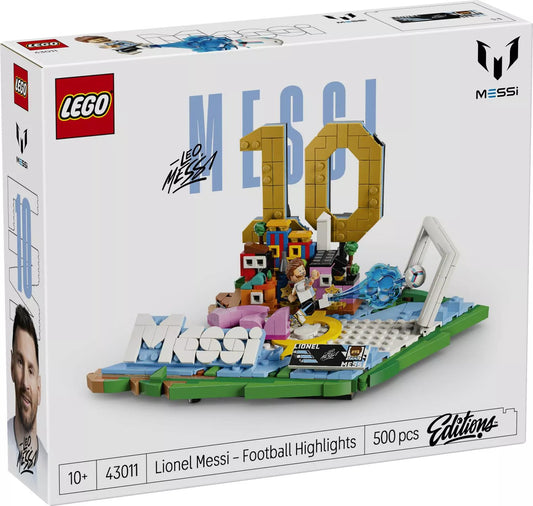 NEW LEGO Editions Football Lionel Messi  Soccer Highlights 43011
