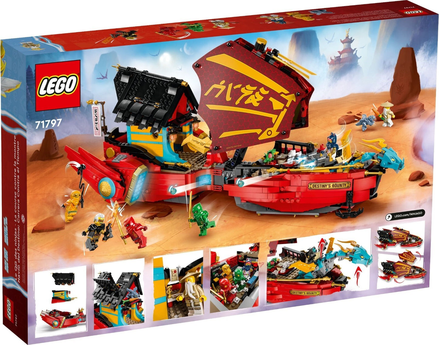 Lego Ninjago 71797 Destiny's Bounty - Race Against Time