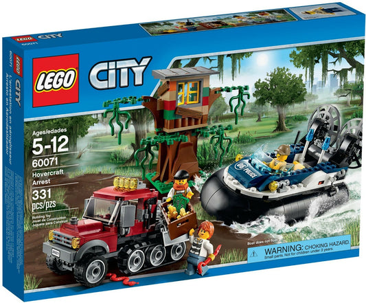 LEGO City Swamp Police Hovercraft Arrest 60071