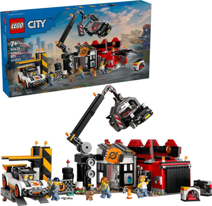 [Use code BIG10 10% OFF] LEGO 60472 CITY Scrapyard
