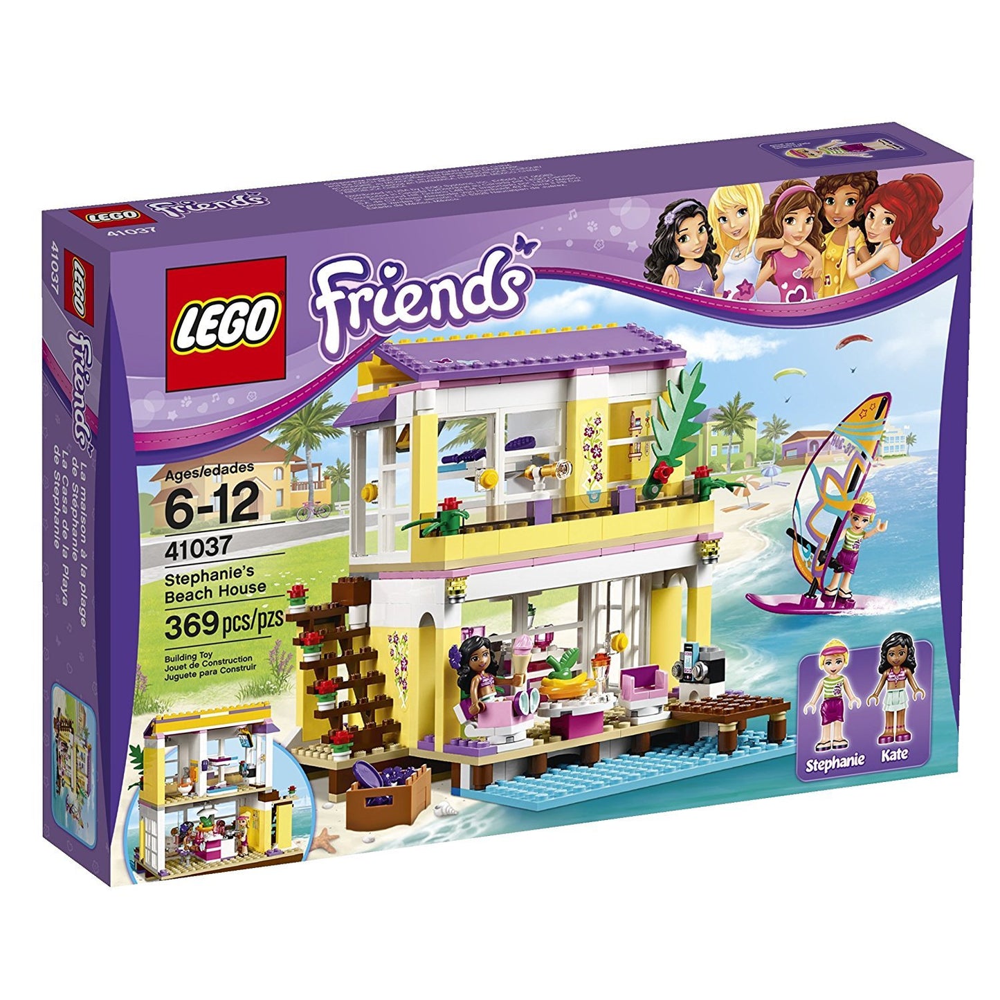 Lego Friends 41037 STEPHANIE'S BEACH HOUSE Kate windsurfing