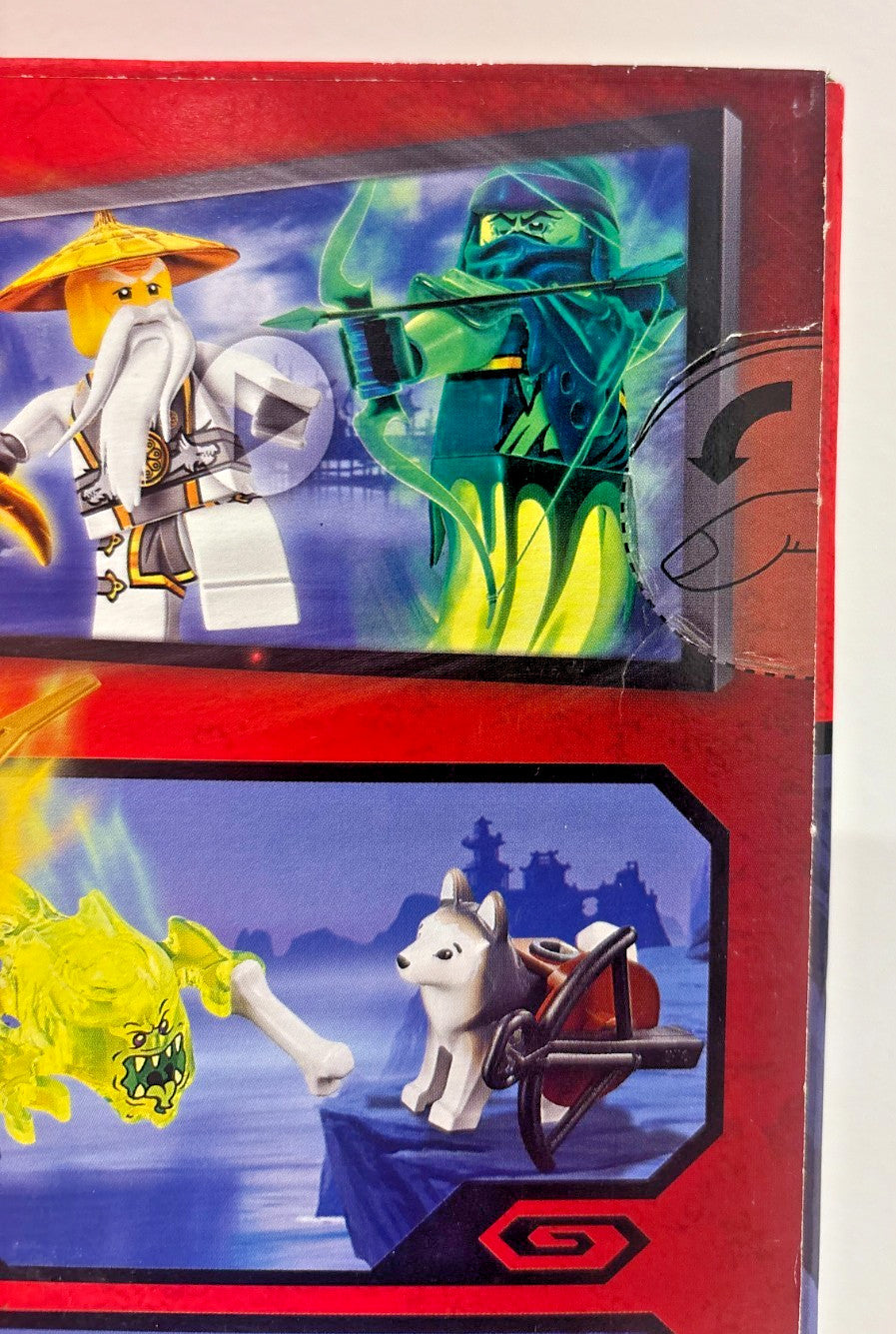 LEGO Sealed Ninjago Master Wu Dragon 70734