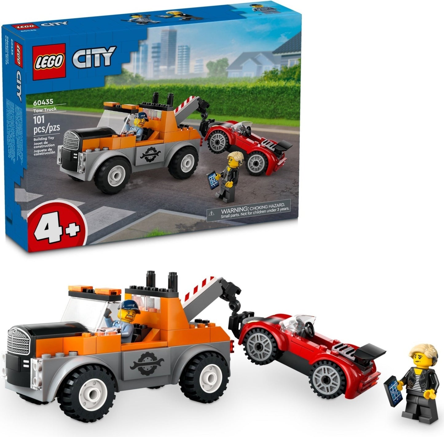LEGO 60435 City Tow Truck And Sports Car Repair