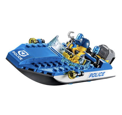 Lego City 60176 Wild River Escape With Skunk Mini Figure And Police Boat retired