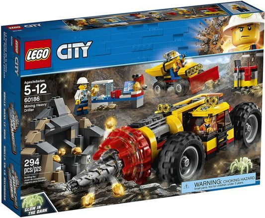 LEGO CITY 60186 Mining Heavy Driller