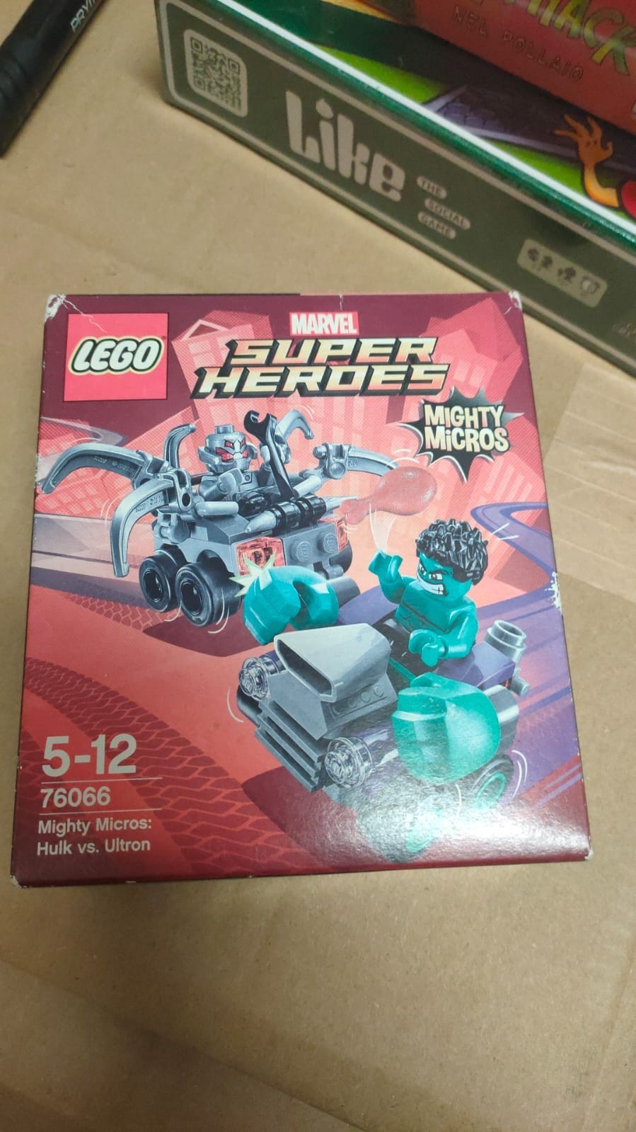 LEGO Super Heroes Mighty Micros: Hulk vs Ultron 76066