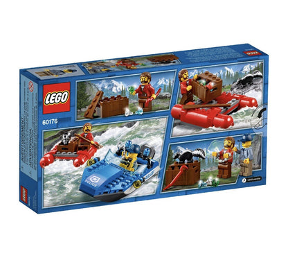 Lego City 60176 Wild River Escape With Skunk Mini Figure And Police Boat retired
