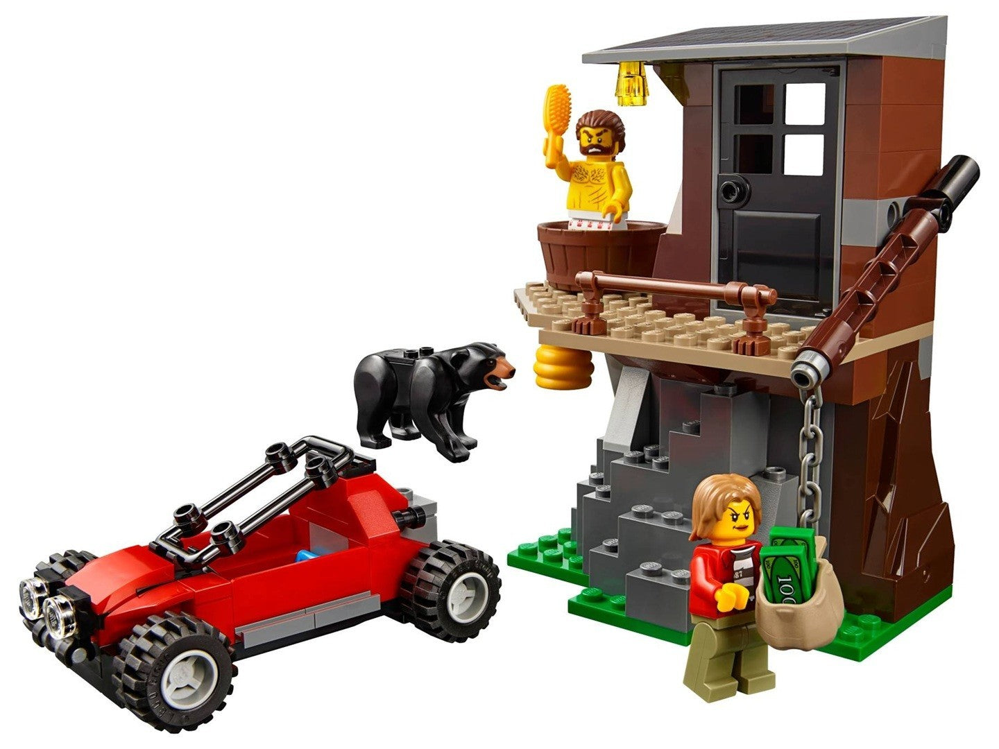 LEGO CITY: Mountain Arrest (60173) Retired Black Bear