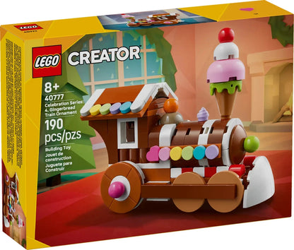 LEGO CREATOR 40777 Celebration Series: Gingerbread Train Ornament