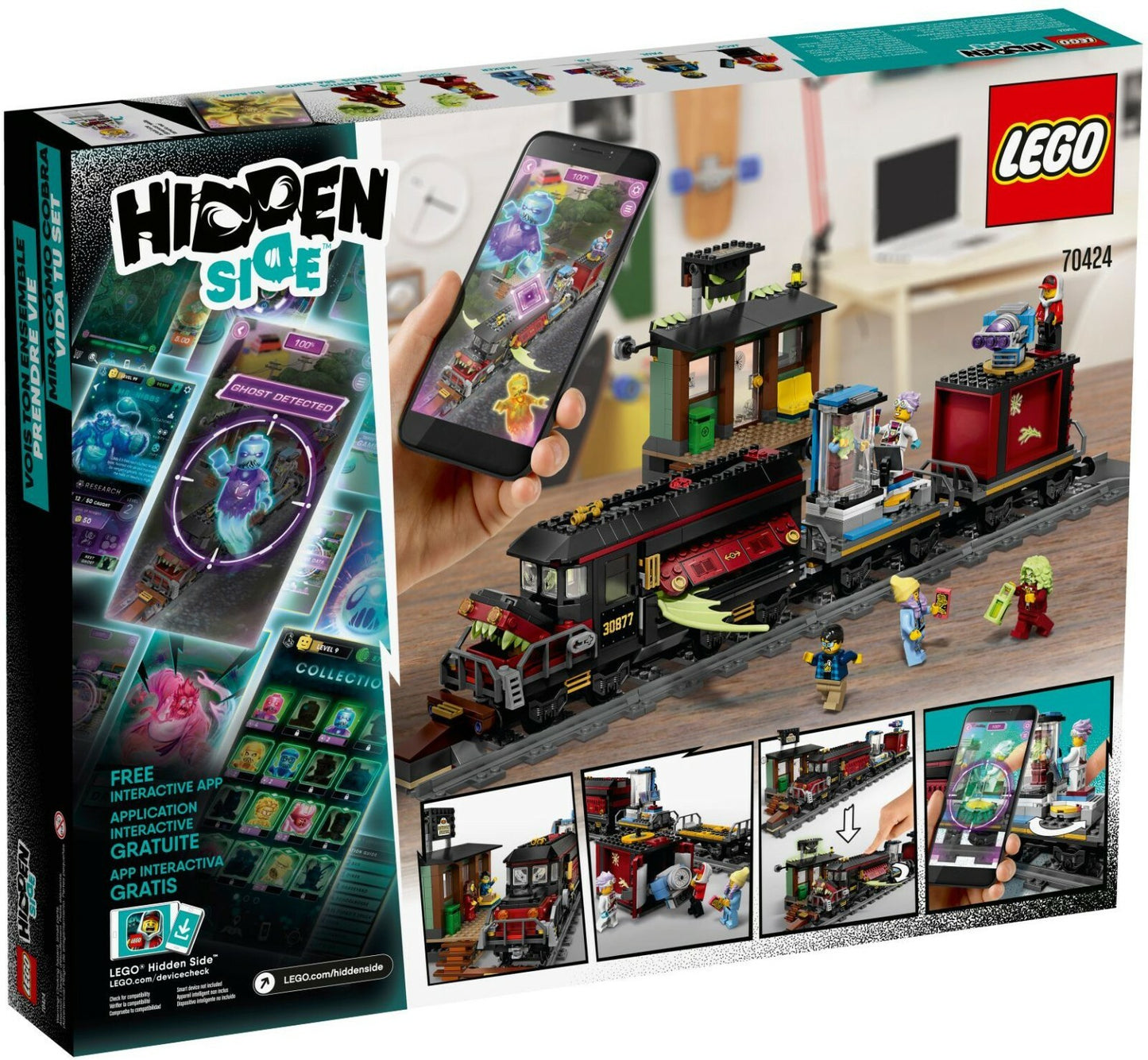 Lego 70424 Hidden Side Ghost Train Express