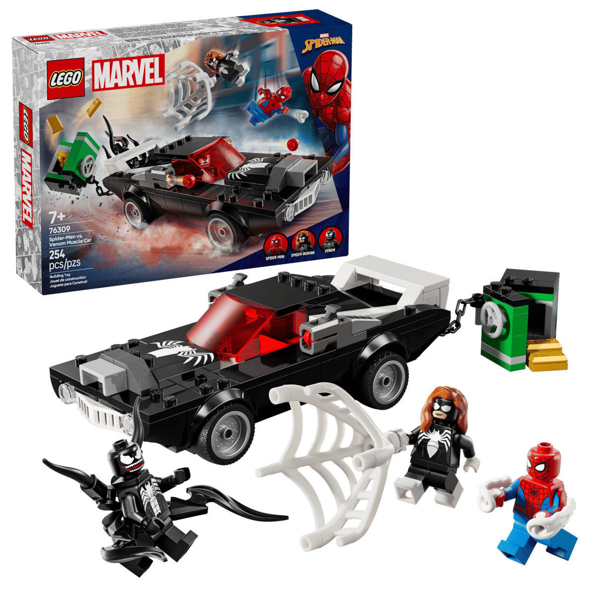 LEGO 76309 Marvel Spider-Man vs. Venom Muscle Car