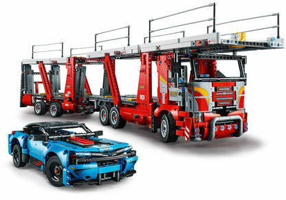 LEGO 42098 Technic Car Transporter Tow Truck Race #1