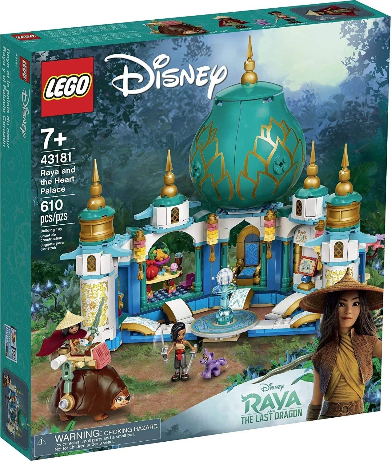 LEGO 43181 Disney Raya and the Heart Palace