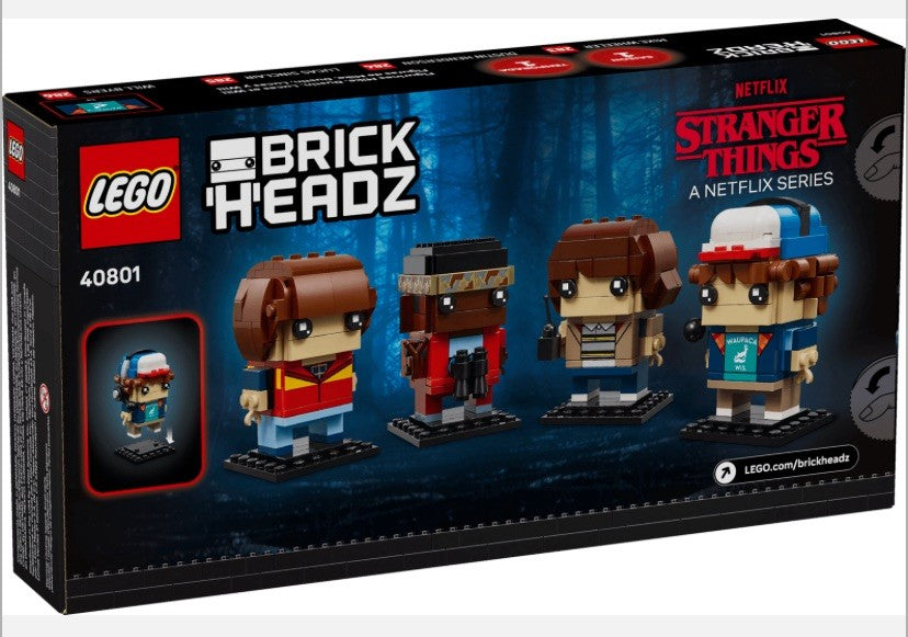Lego 40801 Mike, Dustin, Lucas and Will Figures Brickheadz - Stranger Things