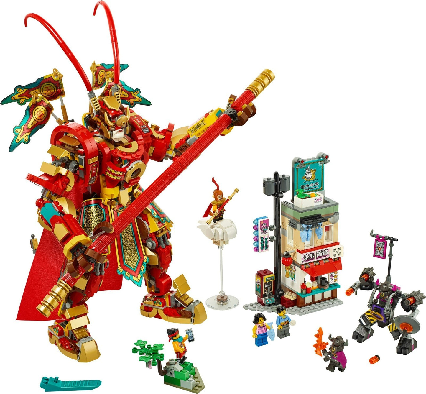 LEGO MONKIE KID 80012 Monkey King Warrior Mech