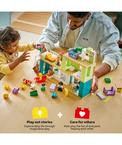 LEGO DUPLO Town 3 in 1 Modern Family House with Figures 10470
