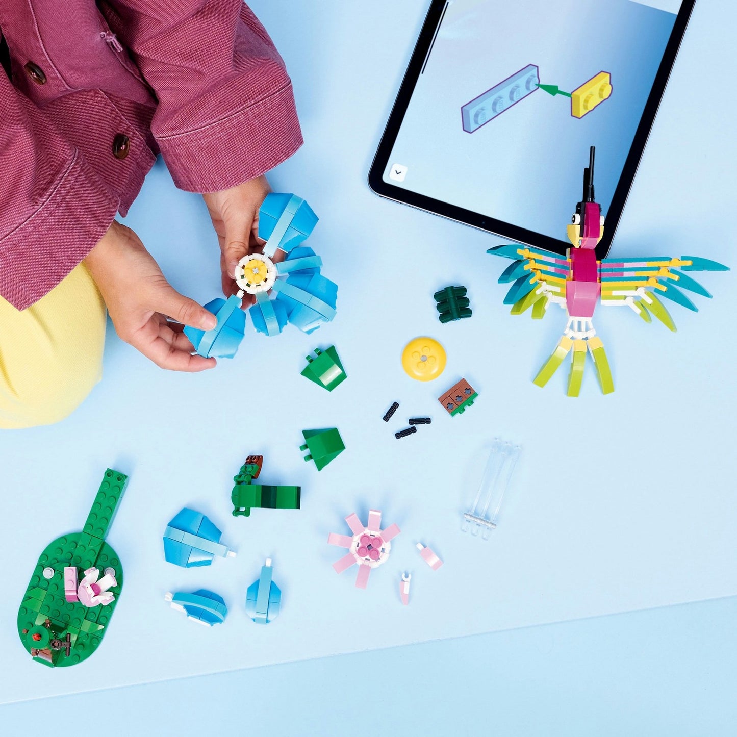 LEGO Creator 3-in-1: Wild Animals: Colourful Hummingbird 31384