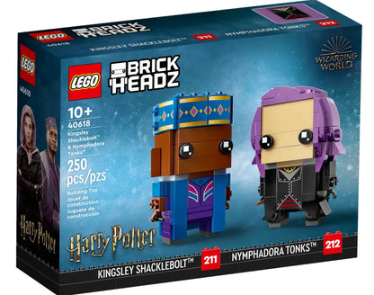 LEGO BrickHeadz 40618 Kingsley Shacklebolt & Nymphadora Tonks