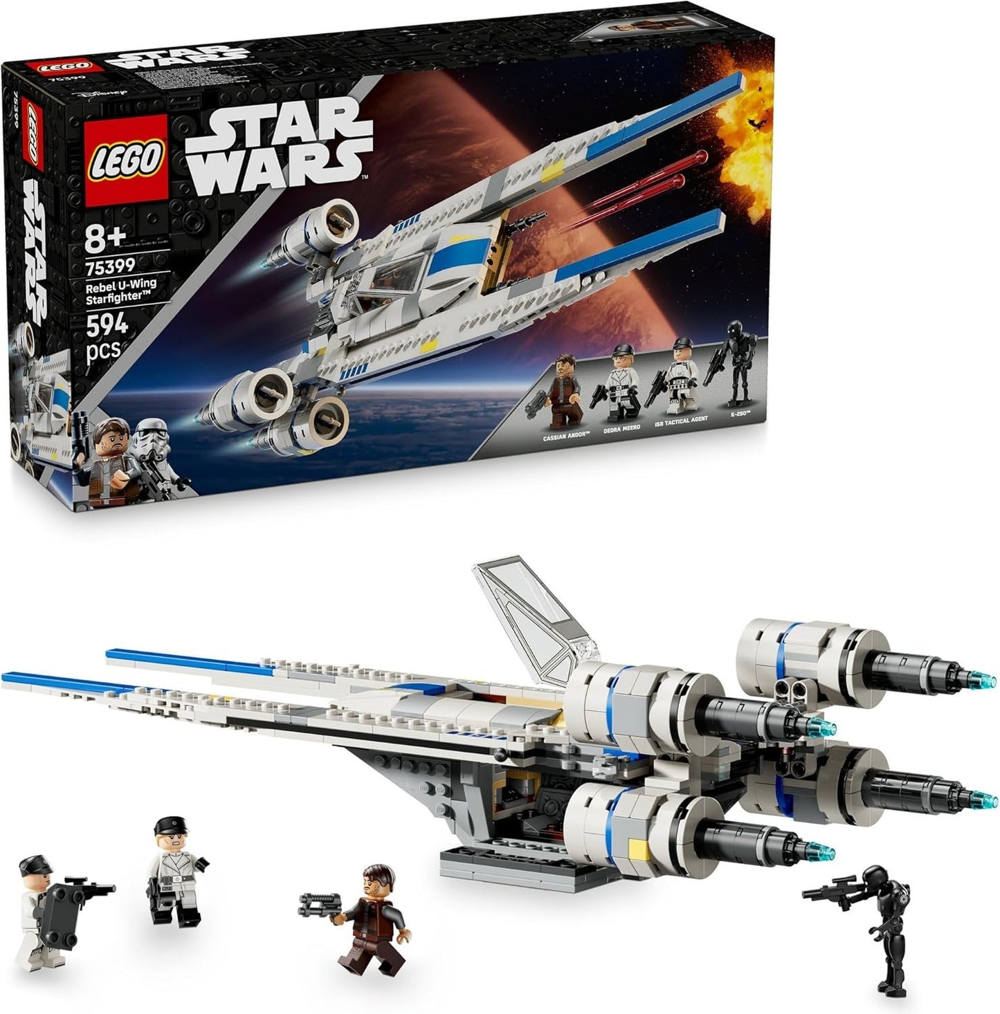 LEGO® Star Wars: Andor™ Rebel U-Wing Starfighter™ 75399