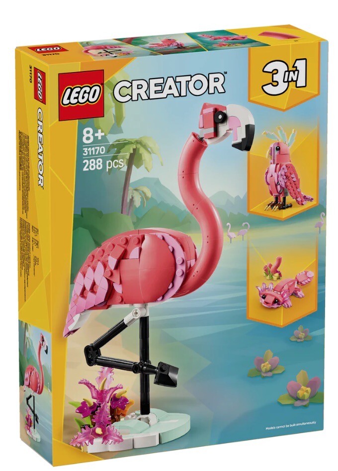 Wild Animals: Pink Flamingo 31170