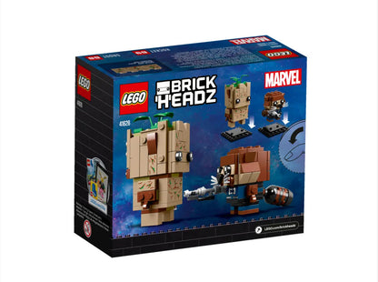 LEGO BRICKHEADZ 41626 Groot & Rocket