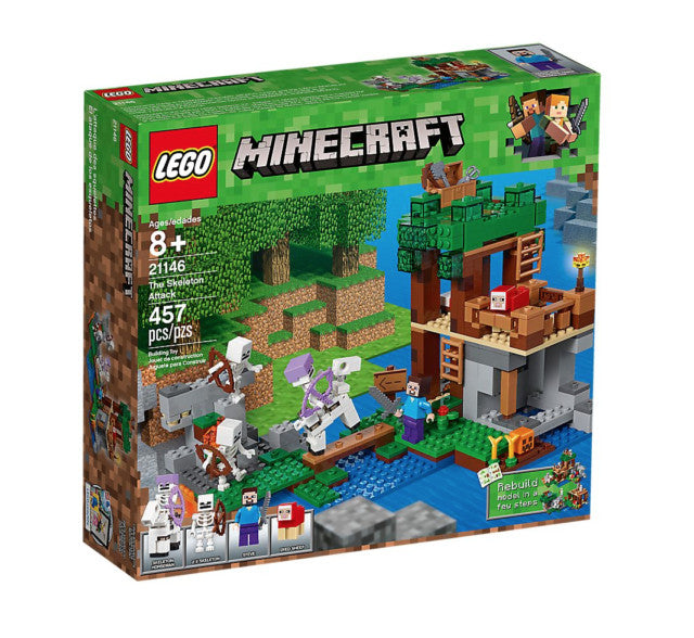 LEGO 21146 Minecraft The Skeleton Attack  BRAND NEW