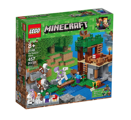 LEGO 21146 Minecraft The Skeleton Attack  BRAND NEW