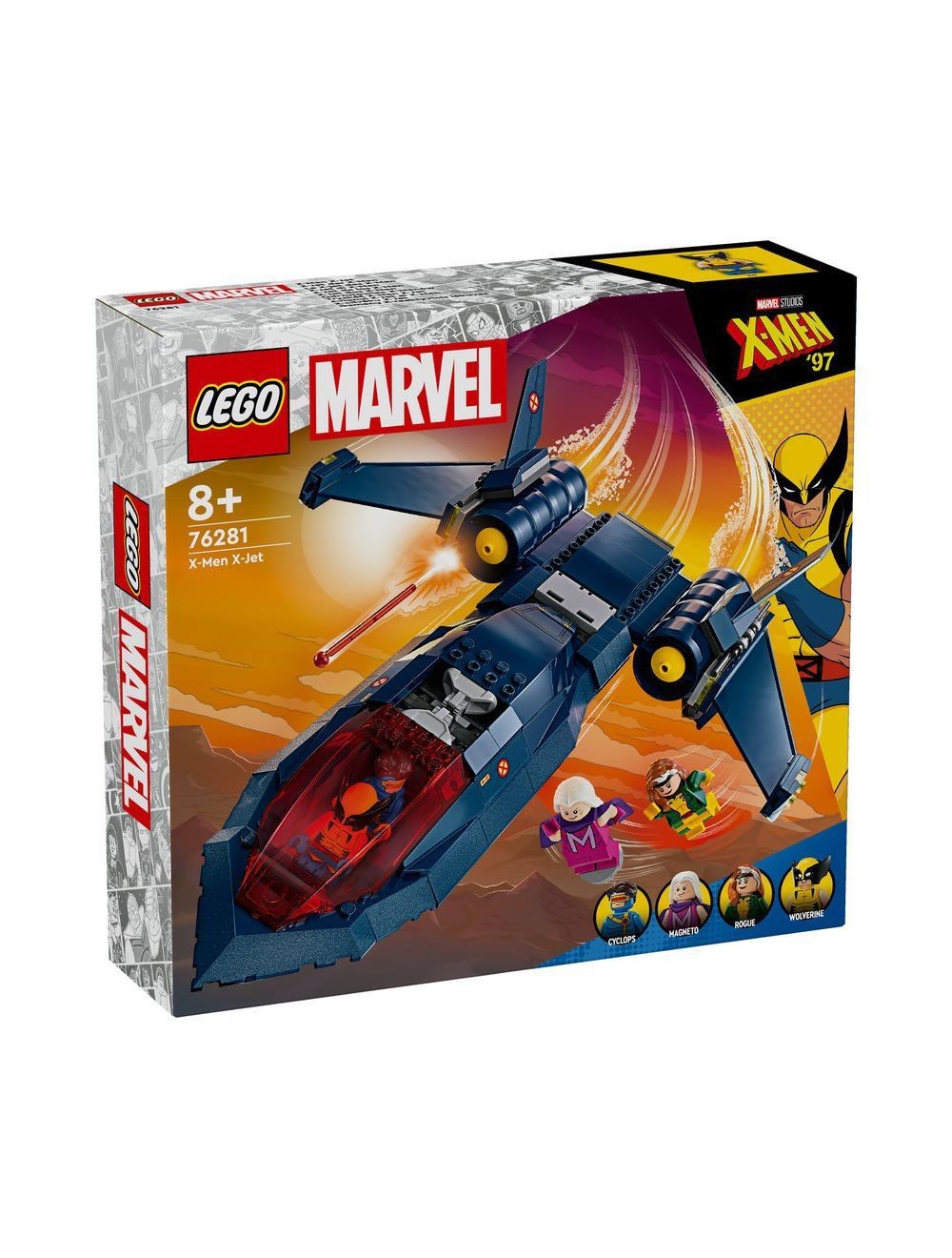 LEGO 76281 Marvel Super Heroes X-Men Jet