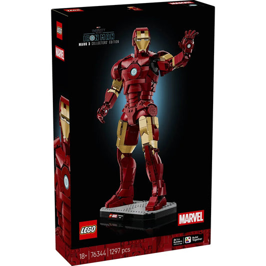 LEGO Marvel Iron Man Mark 3 Collectors Edition 76344