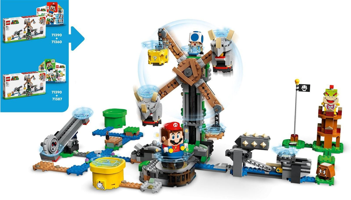 LEGO® Super Mario™ 71390 Reznor's Crash - Expansion Set