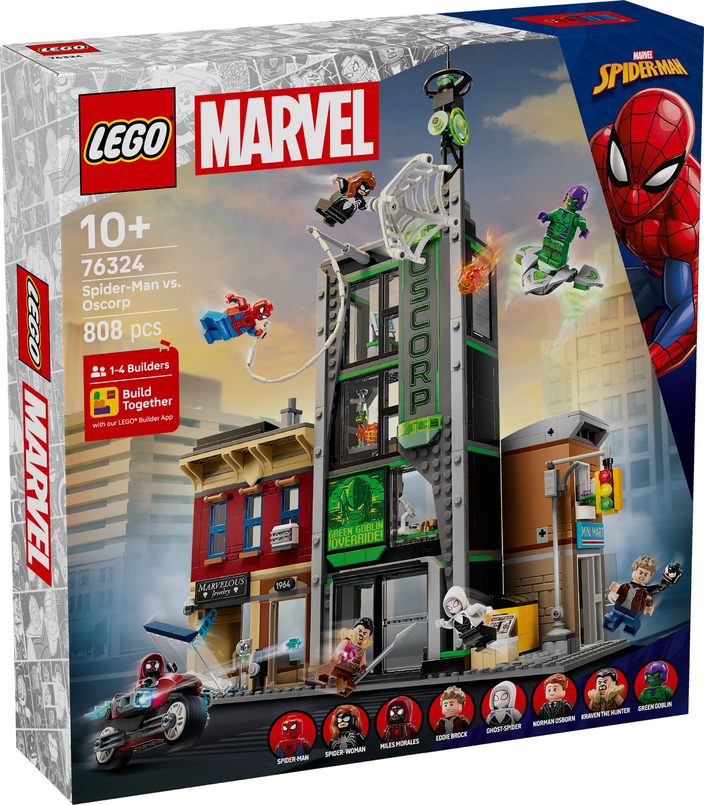 LEGO Marvel Spider-Man vs. Oscorp 76324