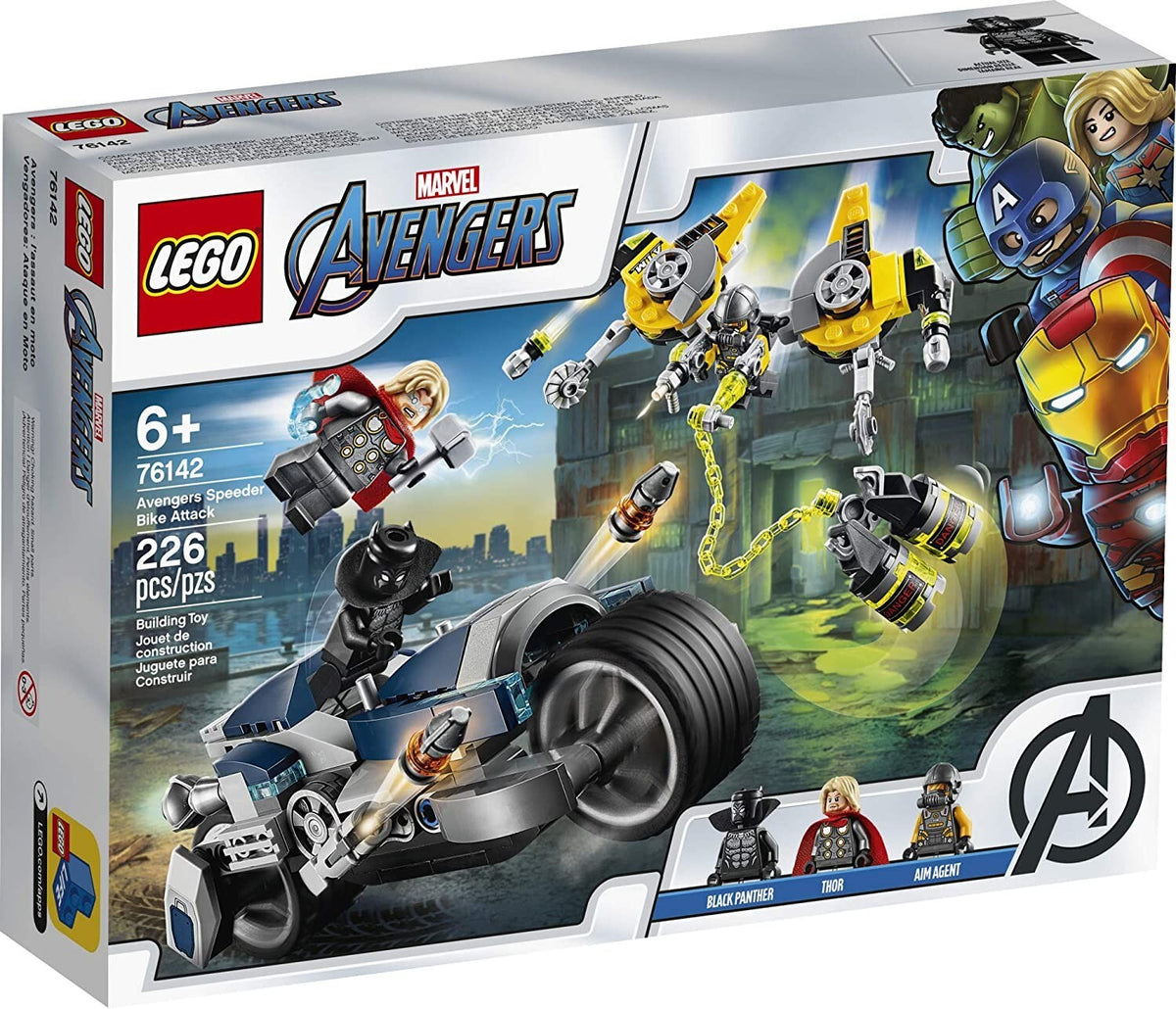 LEGO Marvel Super Heroes  AVENGERS SPEEDER BIKE ATTACK 76142